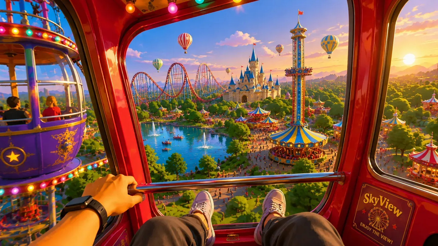 Toon Thrill Park VR cover image