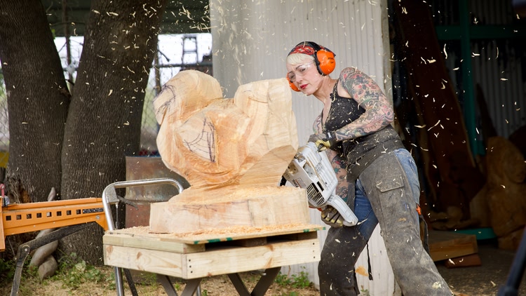 Developer update image for Episode 6: Chainsaw Sculpture