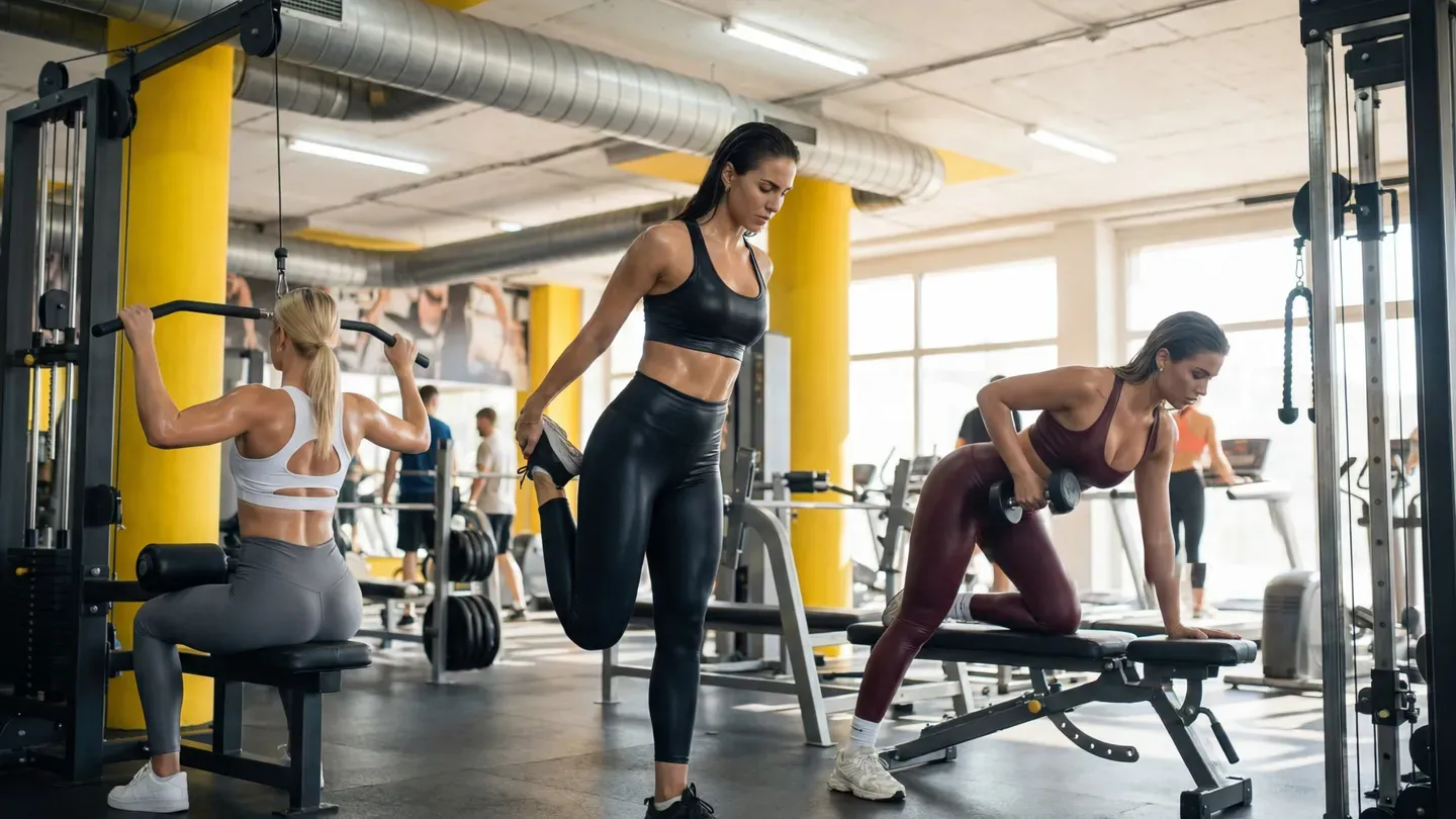 Fitness with girls cover image