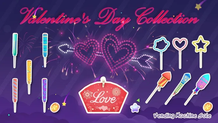 Developer update image for Valentine's Day update in Little Planet! Version 1.0.105 Release Note