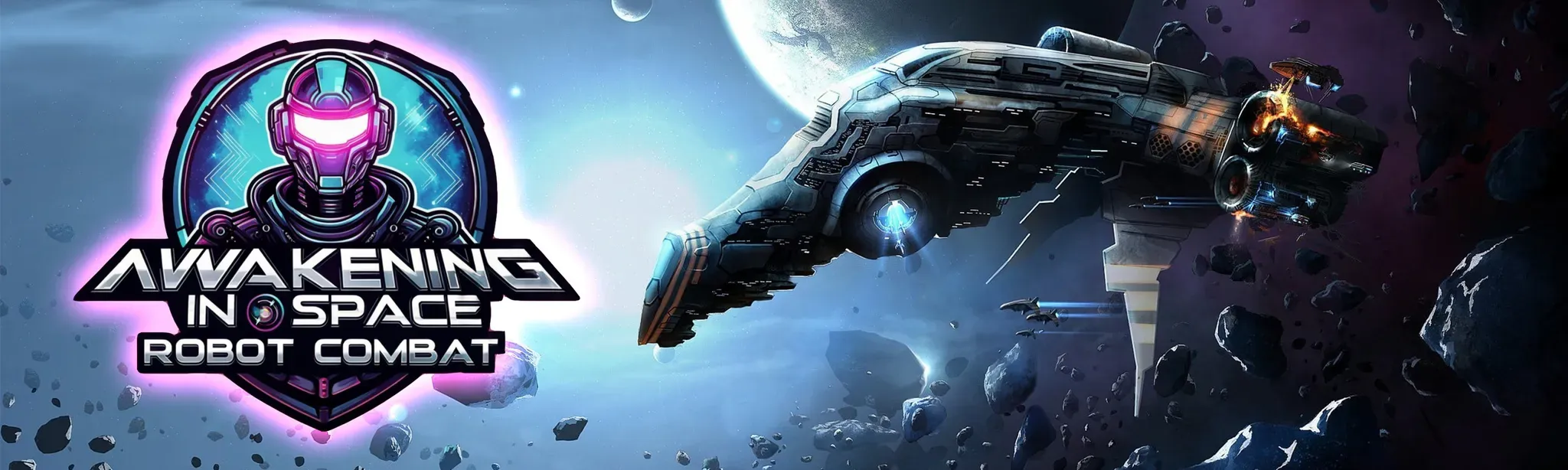 Awakening in Space: Robot Combat FPS