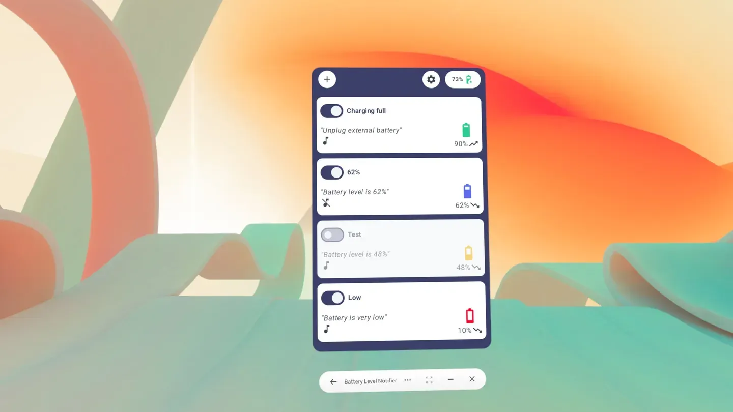 Battery Level Notifier cover image