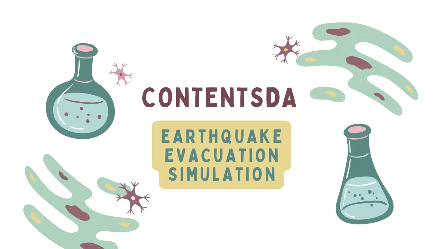 Earthquake Evacuation Simulation - Contentsda trailer 0