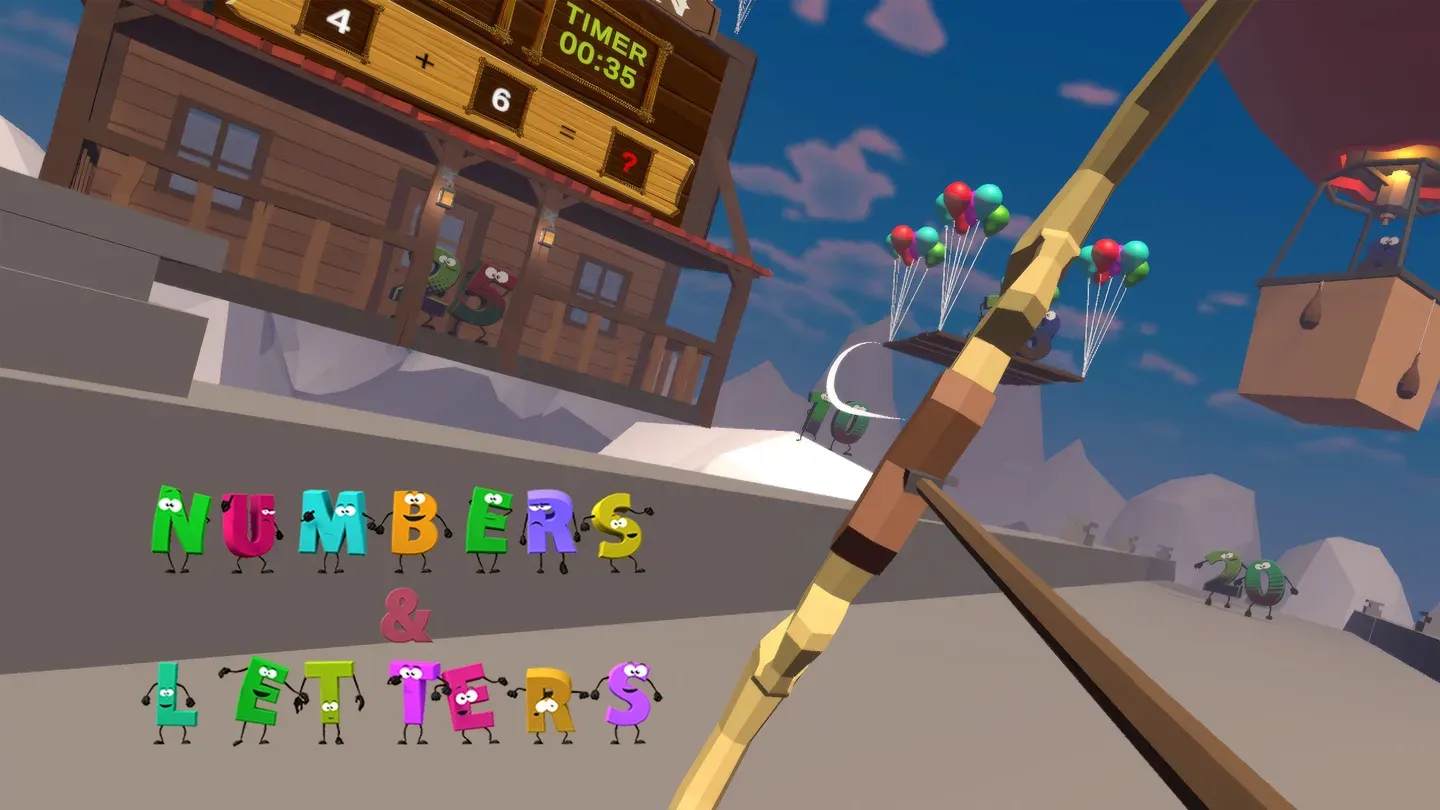 Numbers and Letters - puzzles, math, numeracy and literacy educational games trailer 0