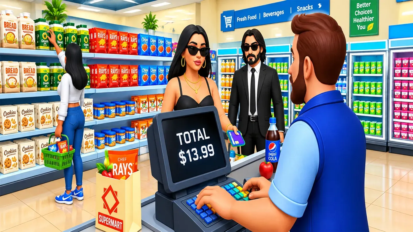 Super Market Chaos Game VR cover image