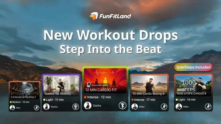 Developer update image for 📅 Mar. 19 | This Week in FunFitLand: Step Into the Beat 🌟