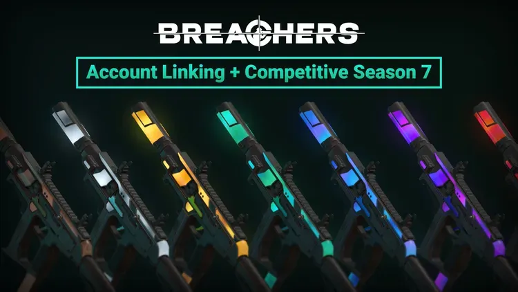 Developer update image for Account Linking + Competitive Season 7 Update! - v35.0