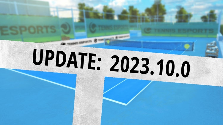 Developer update image for Update: Swing harder, better and faster! 🎾