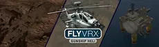FlyVRX - Military Gunship Helicopter War hero image
