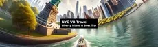 NYC VR Travel Liberty Island & Boat Trip hero image