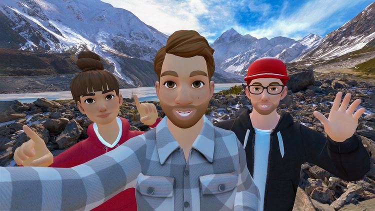 Developer update image for New Avatars & Réunion Island views!