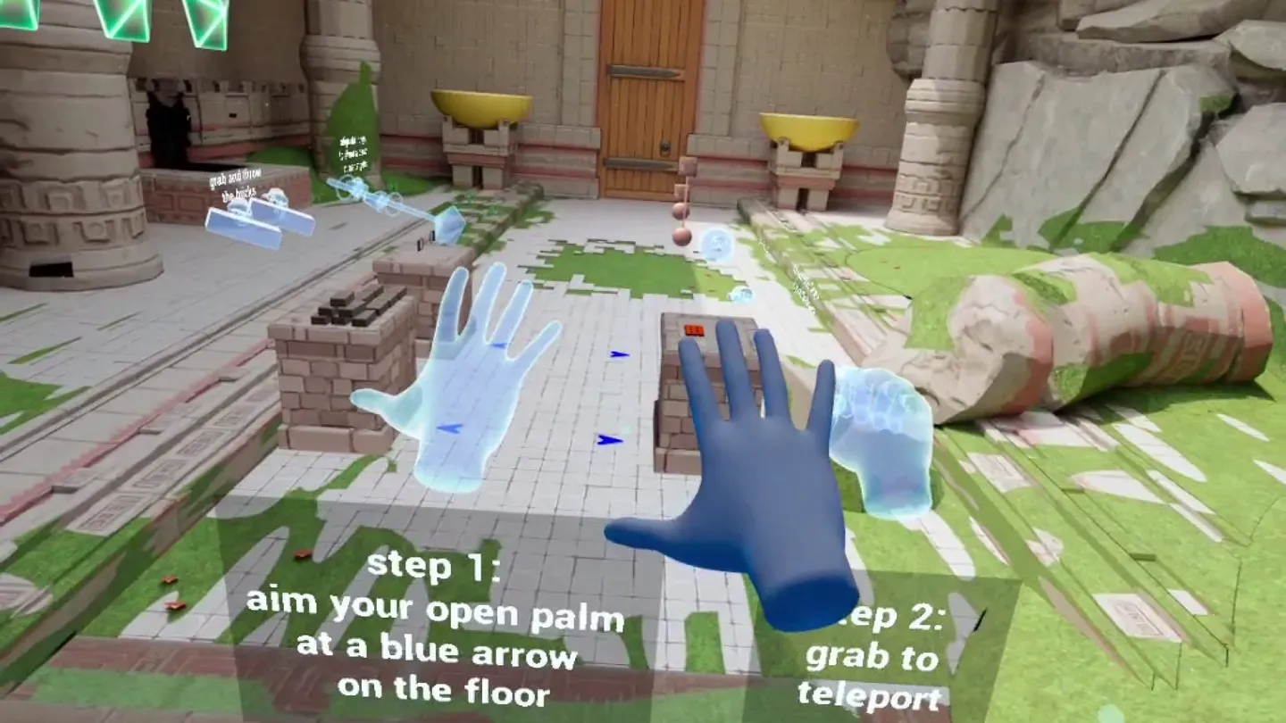 Oculus Hand Gameplay Showcase for Unreal trailer 0