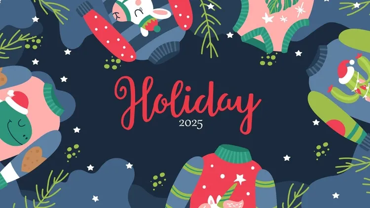 Developer update image for Happy Holidays!