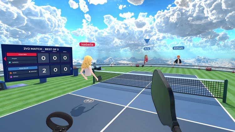 Developer update image for Challenge Yourself in 1v1 and 2v2 Scored Pickleball Matches!