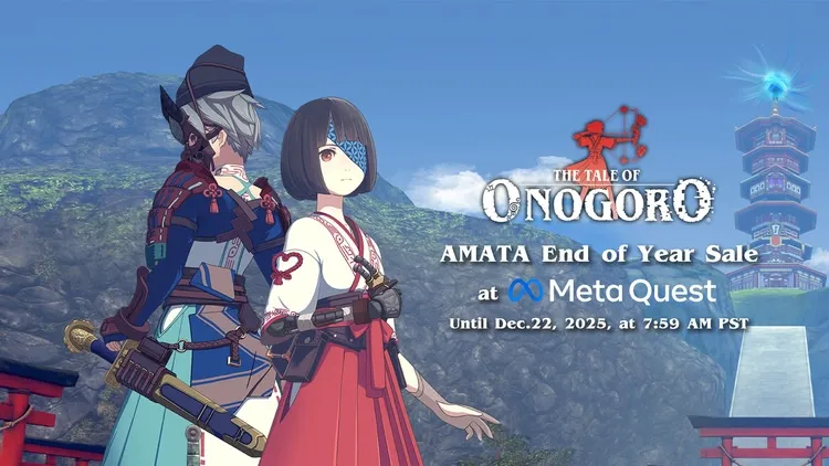 Developer update image for [Sale] The Tale of Onogoro in the AMATA End of Year Sale!  (Until Dec. 22, 2025, 7:59 AM PST)