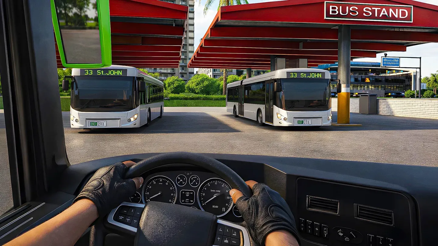 Real City Bus Driving Simulator VR cover image