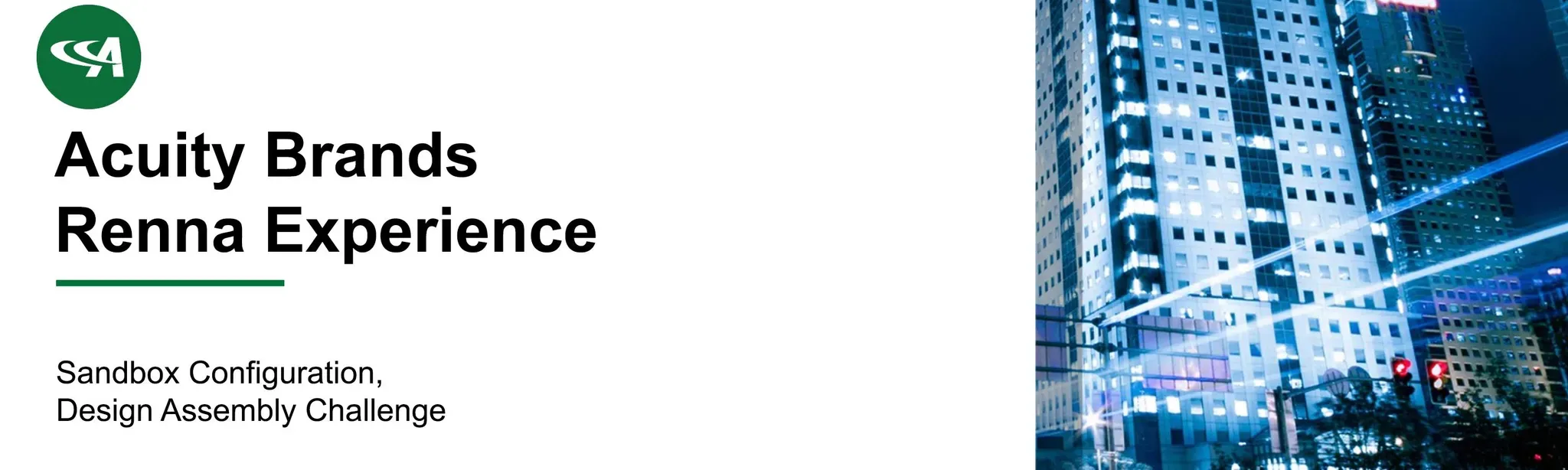 Acuity Brands Renna Experience