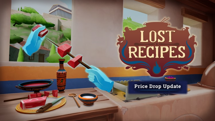 Developer update image for Lost Recipes Cooks Up A Reduced Price for Anniversary