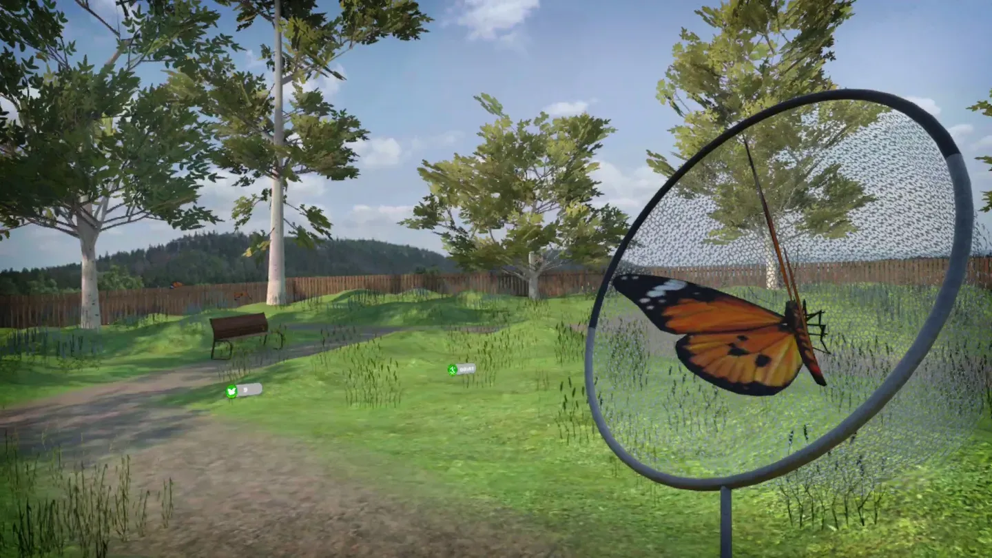 Butterfly Catcher VR - Catching Game cover image