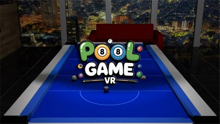 Developer update image for Pool Game VR – Now with Theme Selection!