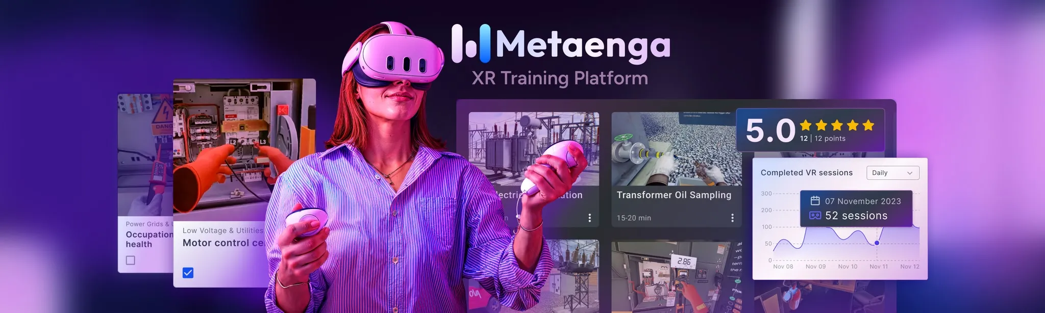 Metaenga — XR Training Platform