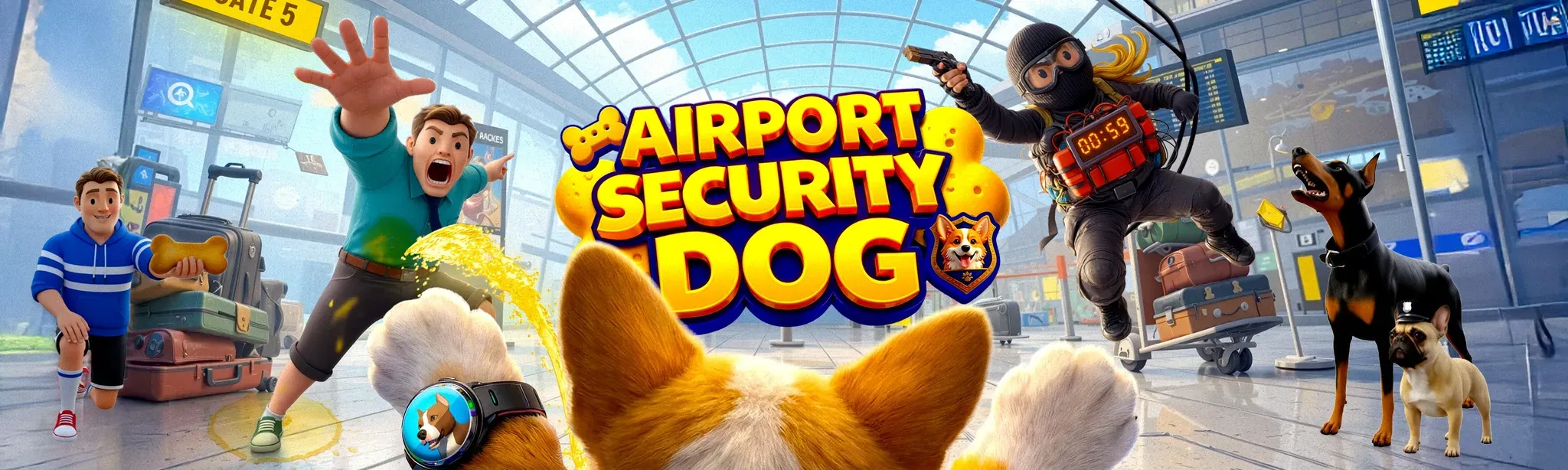 Airport Security Dog