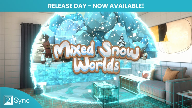 Developer update image for 🎉 Mixed Snow Worlds is now available! ❄️