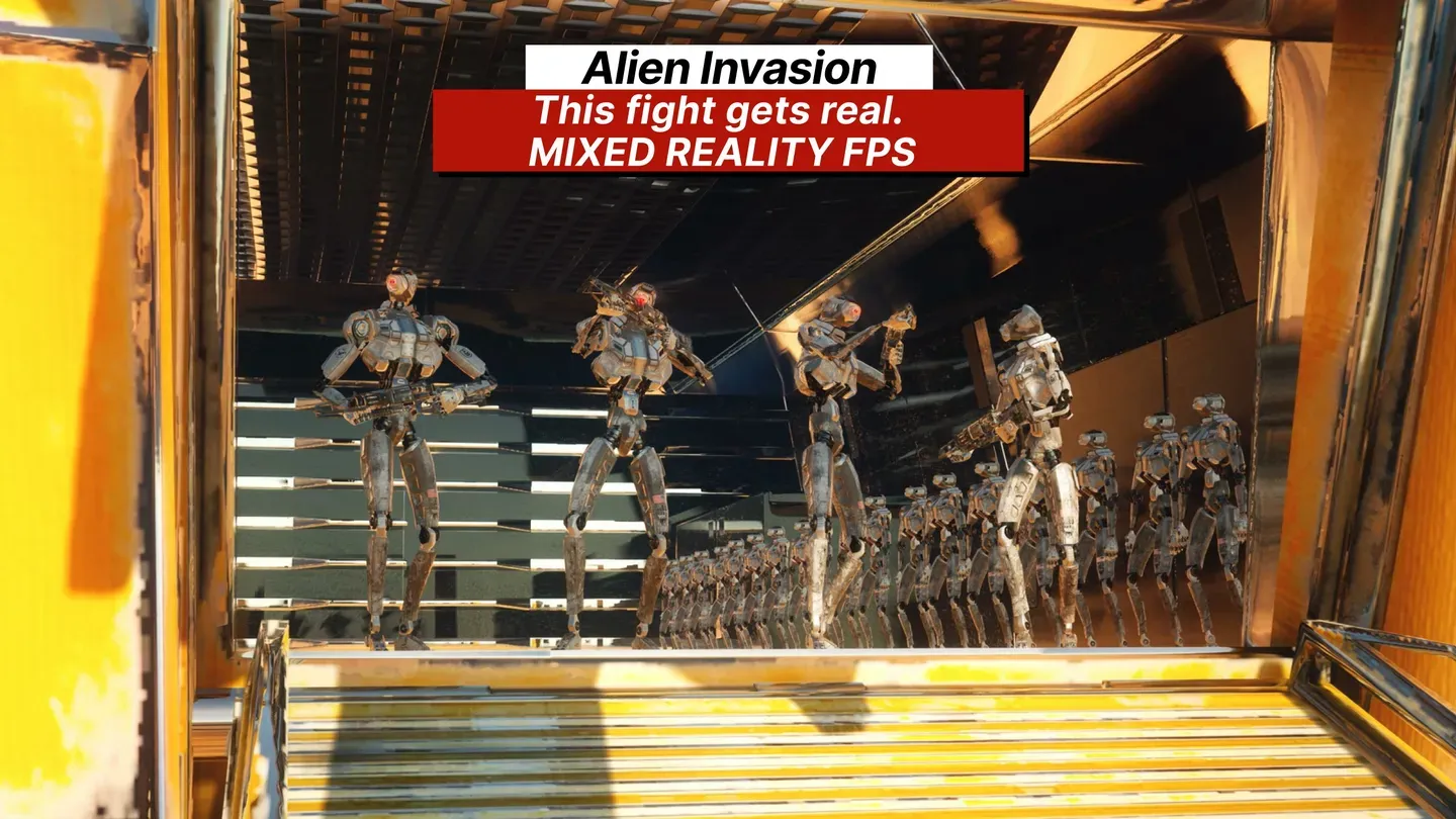 Alien Invasion Mixed Reality FPS trailer 0