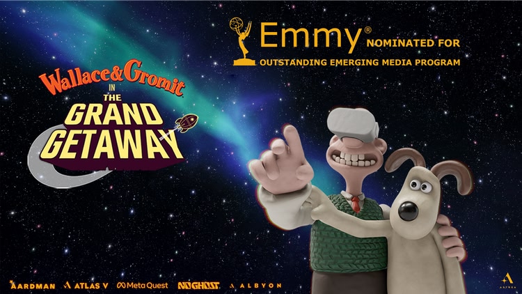 Developer update image for Wallace & Gromit In The Grand Getaway VR Experience Lands An Emmy Award Nomination!