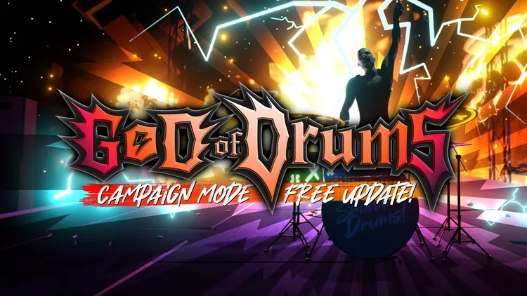 Developer update image for Free update: God of Drums!