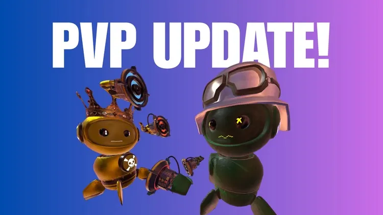 Developer update image for 1.55 PVP update is LIVE! 