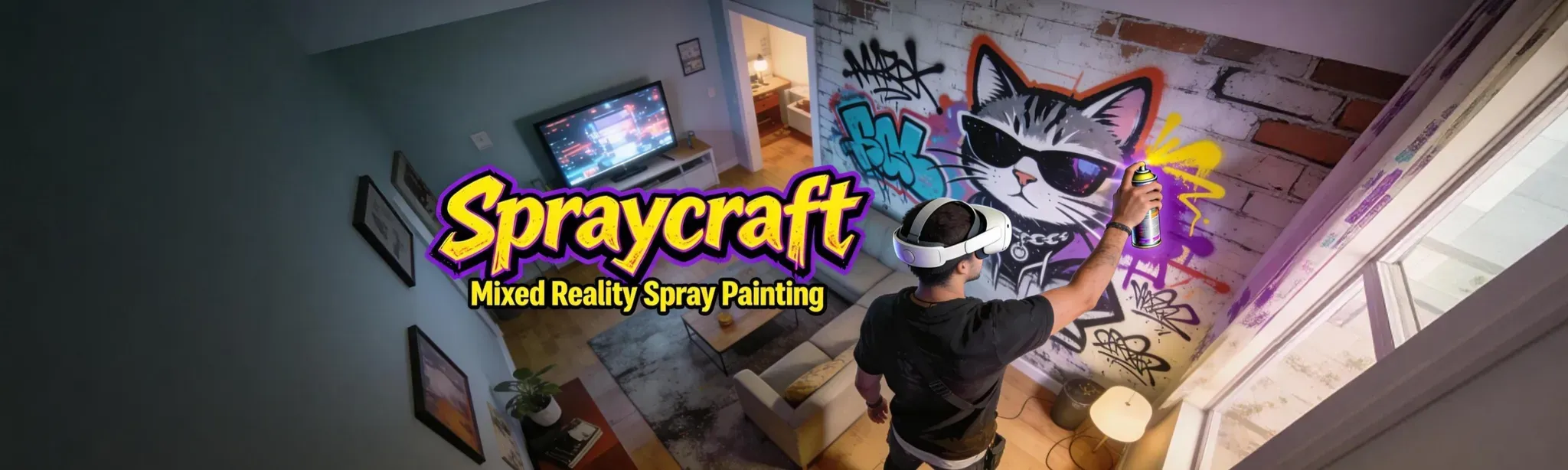 Spraycraft: Mixed Reality Spray Painting