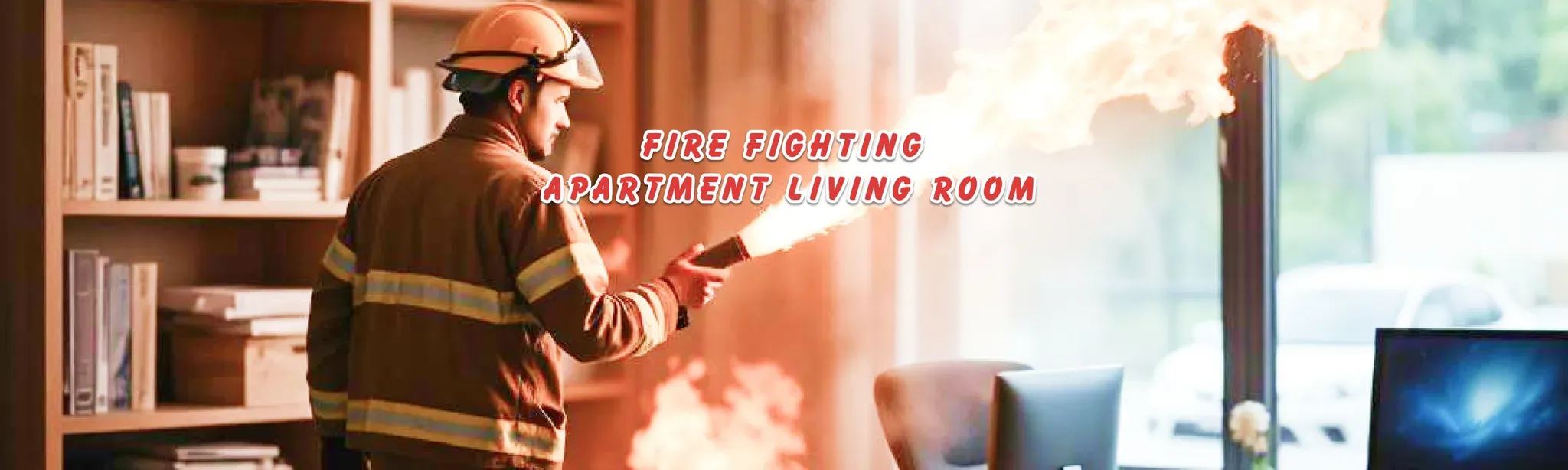 Fire Fighting: Apartment Living Room