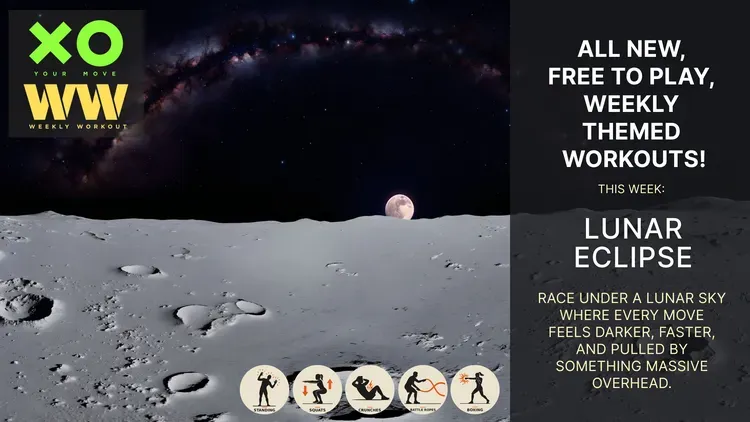 Developer update image for Weekly Workout #48: Moon Shadow 🌑