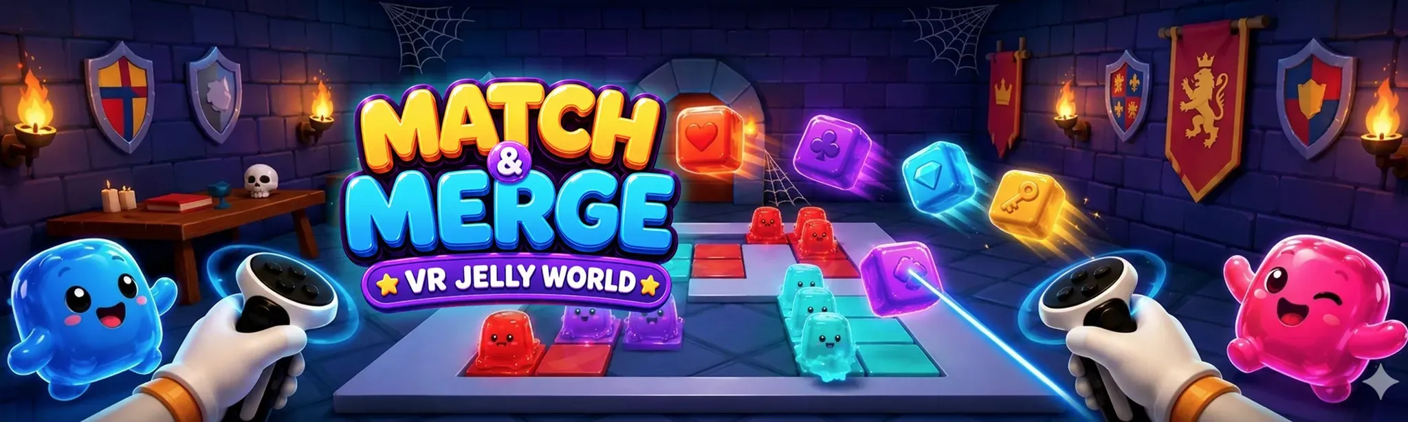 Match & Merge: VR Jelly World