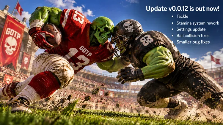 Developer update image for TACKLE SYSTEM!! v0.0.12 is out now!