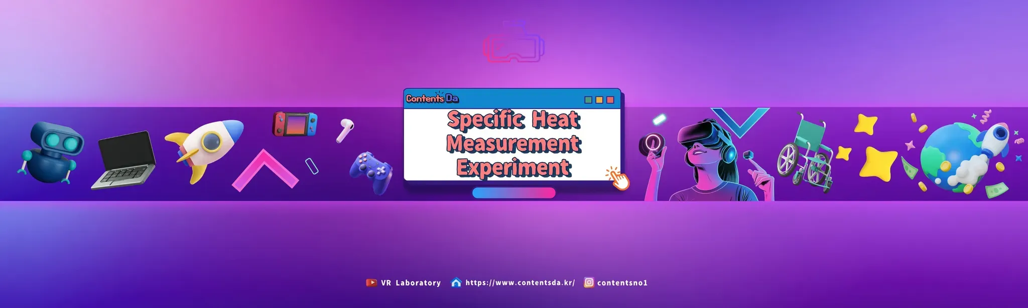 Specific Heat Measurement Experiment  - ContentsDa Science Experiment