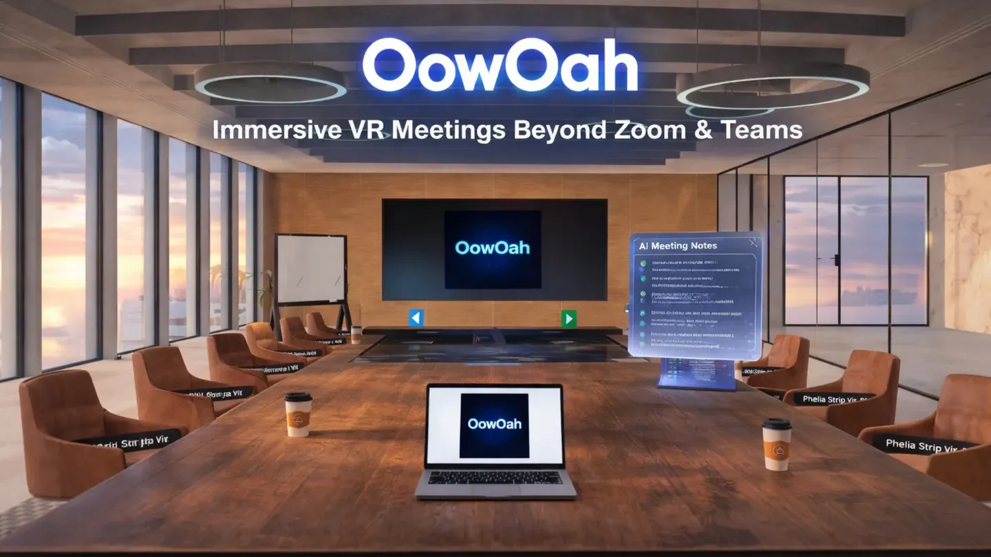 OowOah VR Meeting Room & Quantum Leap trailer 0