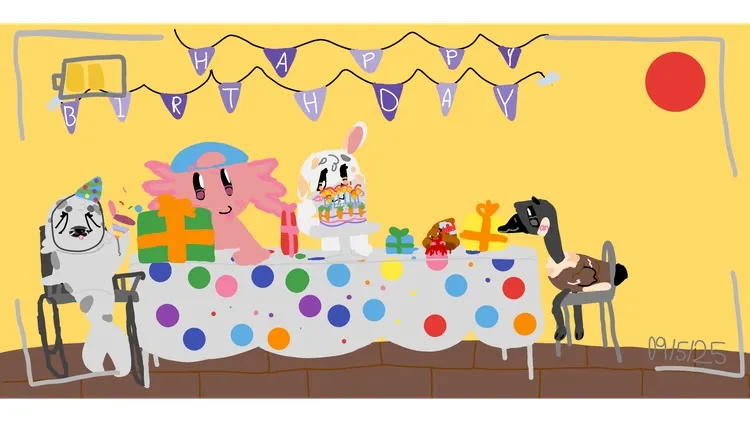 Developer update image for celebrate bunny's birthday