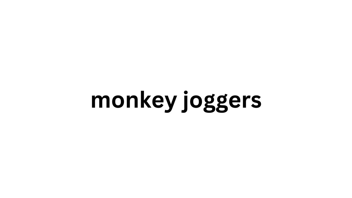 Monkey Joggers trailer 0