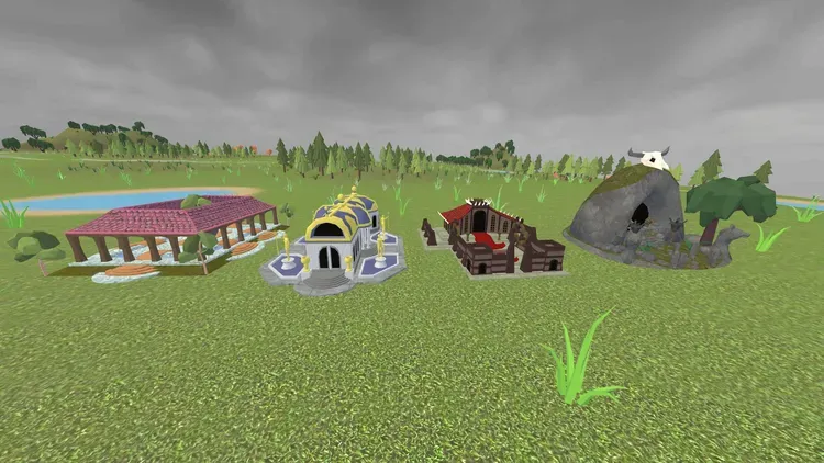 Developer update image for v0.6.1 - Lvl 2 Temples + Spells