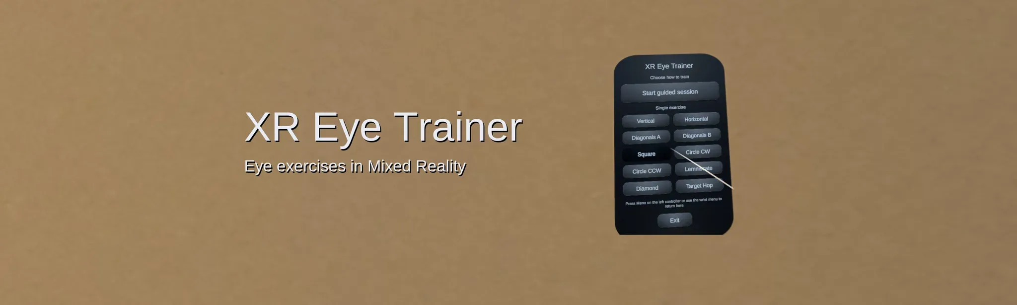 XR Eye Trainer