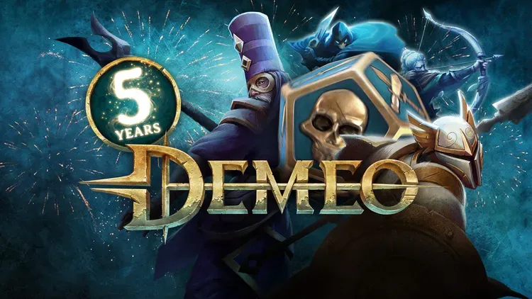 Developer update image for Demeo 5th Year Anniversary!