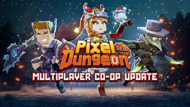 Developer update image for  Pixel Dungeon Christmas FREE TO PLAY & Exclusive Avatars🎅🎄