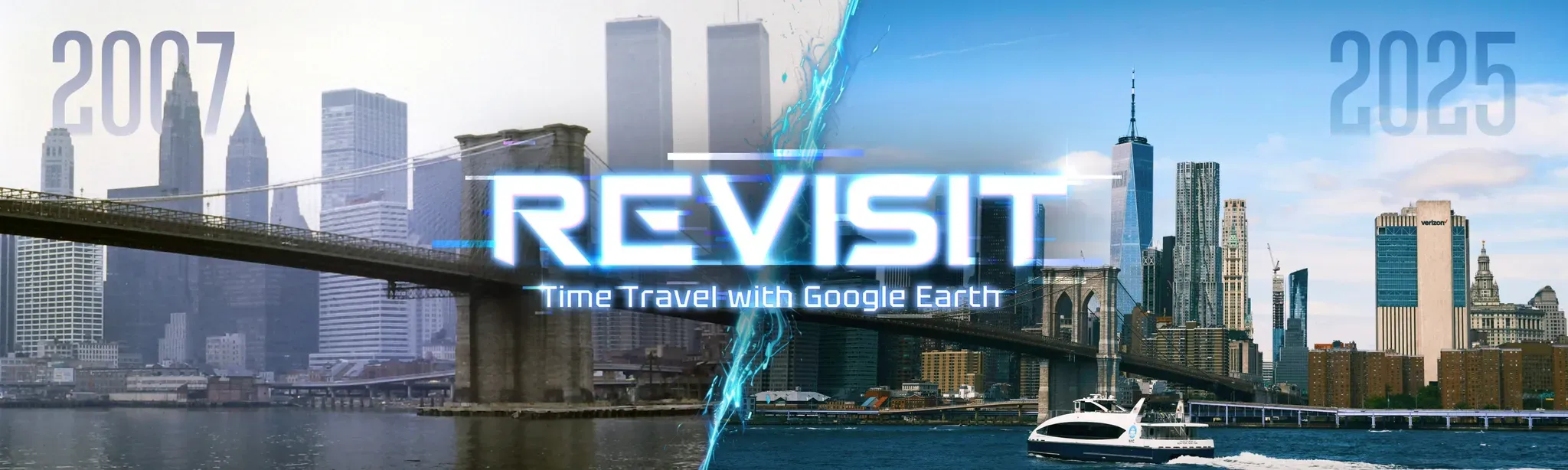 Revisit: Time Travel with Google Earth