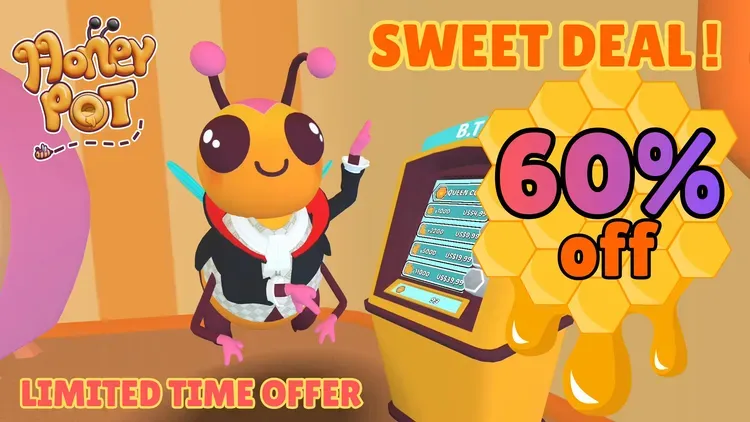 Developer update image for 🐝🍯 Fly Into the Hive with 60% OFF!