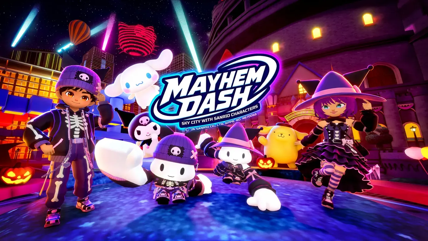 Mayhem Dash with Sanrio characters trailer 0