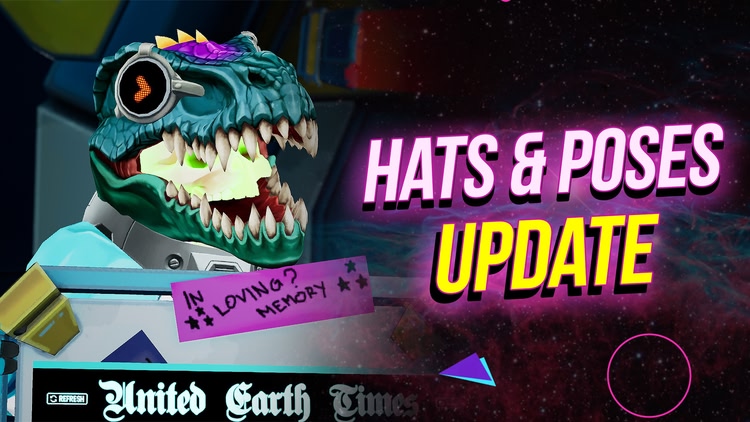 Developer update image for Hats & Poses Update!