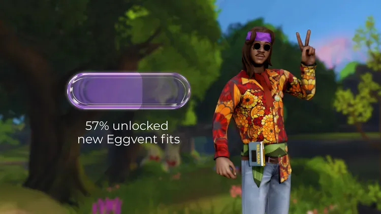 Developer update image for 2026 Eggvent: You’re either in that 57%… or not 