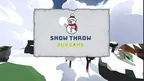 Fun Snow Throw Game screenshot 1